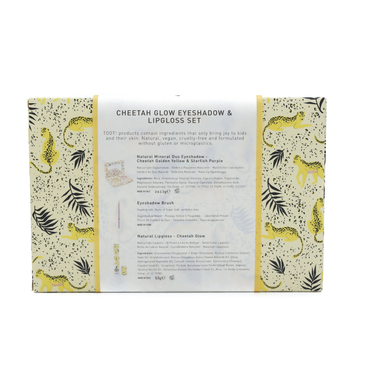 Cheetah Glow Eyeshadow & Lipgloss Box Set