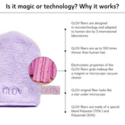 Water-Only Makeup Remover And Skin Cleansing Mitt Very Berry