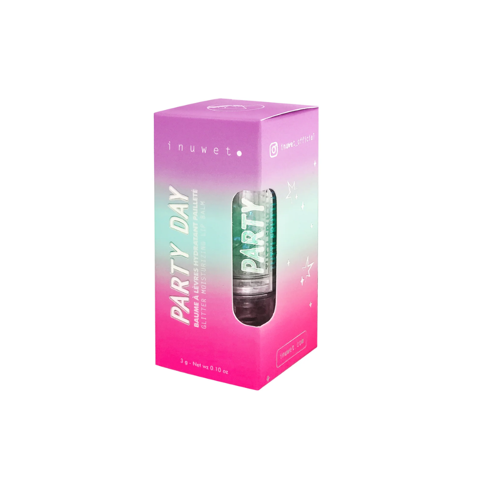 Glitter Lip Balm Moisturizing Party Day