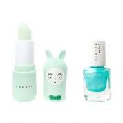 Duo Aqua : Lip Balm Apple + Nail Polishesturquoise (Apple)