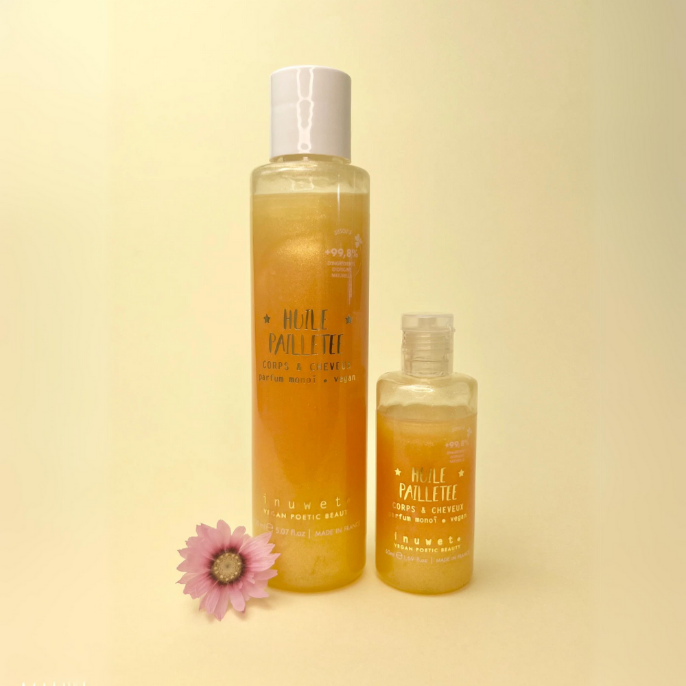Inuwet Body & Hair Glitter Oil Monoiscent 150ml