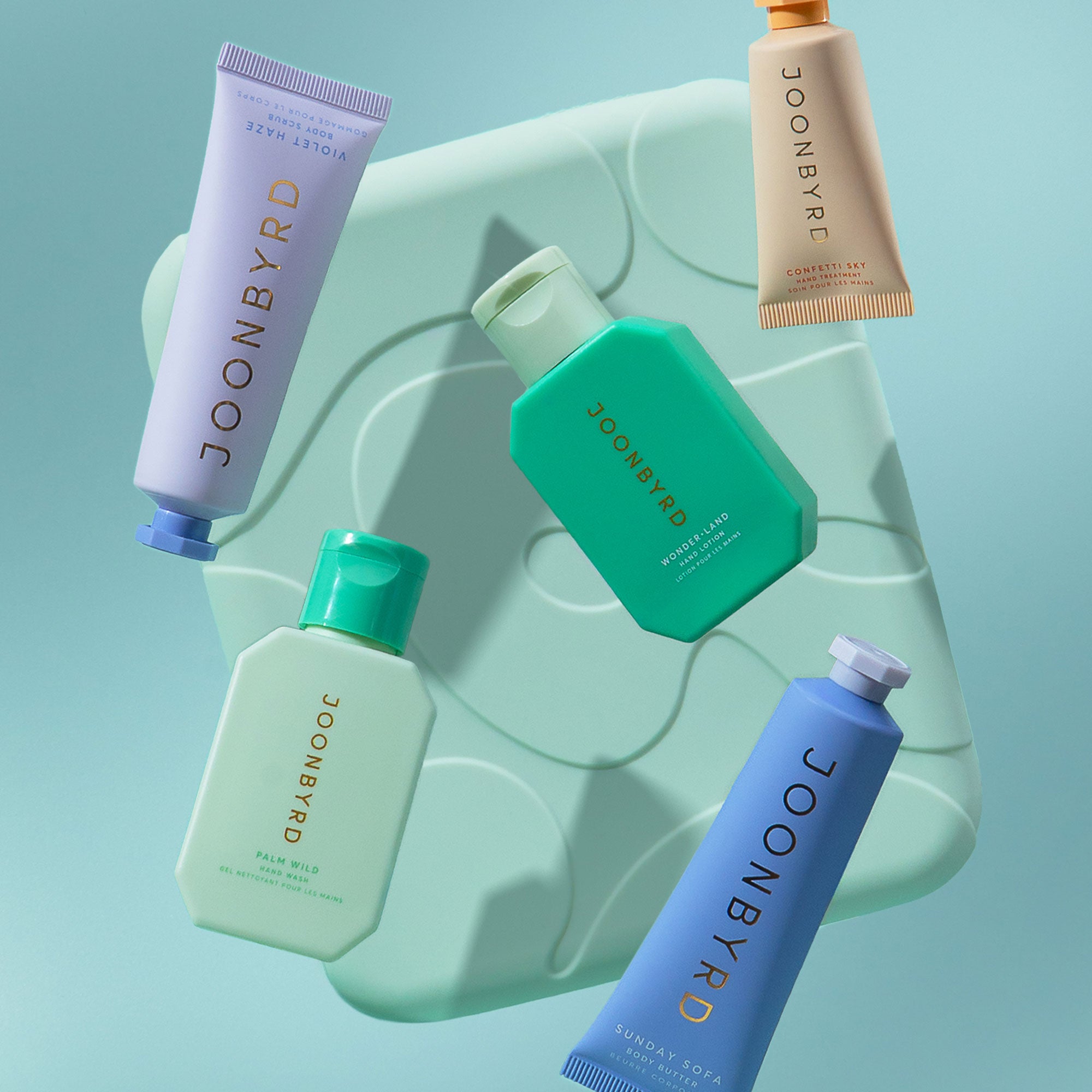 WE BELONG TOGETHER HAND & BODY ESSENTIALS KIT 2x 50ml, 2x 30ml, 1x 10ml