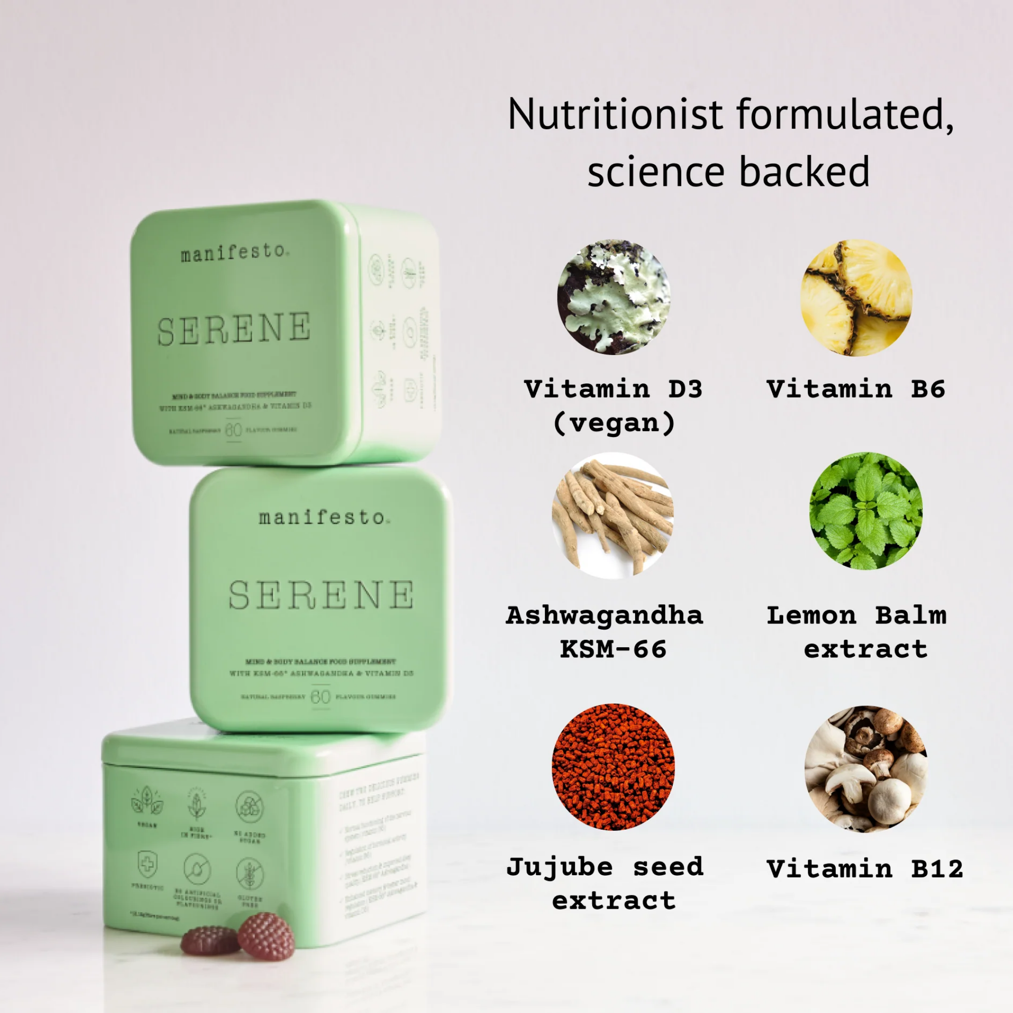 Manifesto Serene Gummies