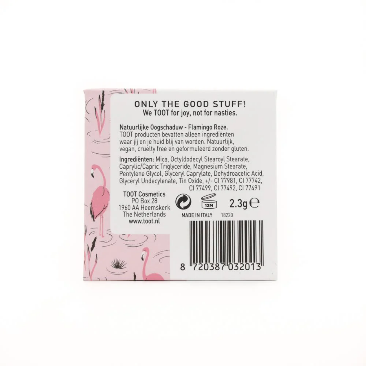 Natural Mineral Eyeshadow - Fabulous Flamingo