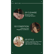 Rosemary mint purifying shampoo 250 ml