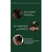 Rosemary mint purifying shampoo 250 ml