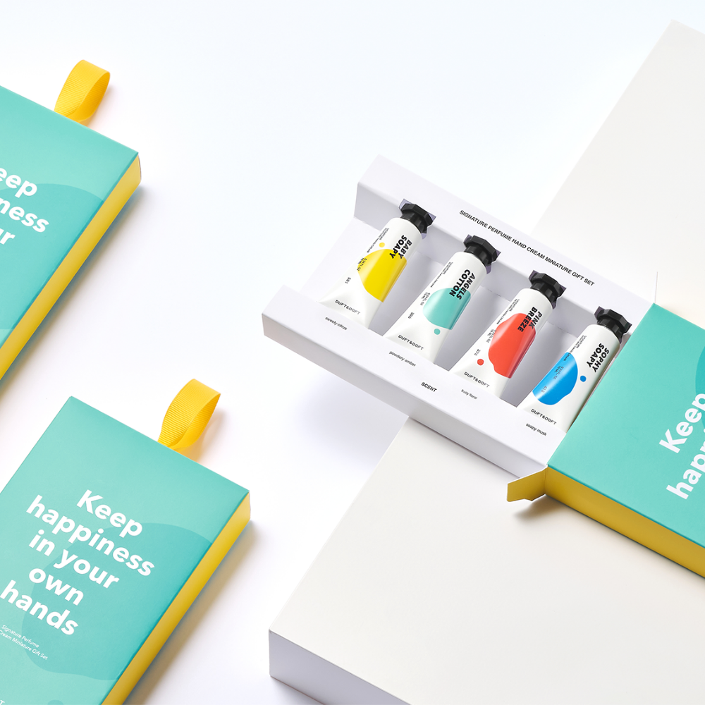 Signature Perfume Hand Cream Mini Set 4 X 10 ml