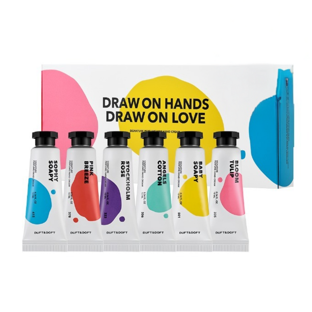 Signature Perfume Mini Hand Cream Pallet Edition 6 x 10 ml