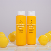 Anti-stress body lotion (yellow) pineapple, lilly of the valey & coconut 400 ml