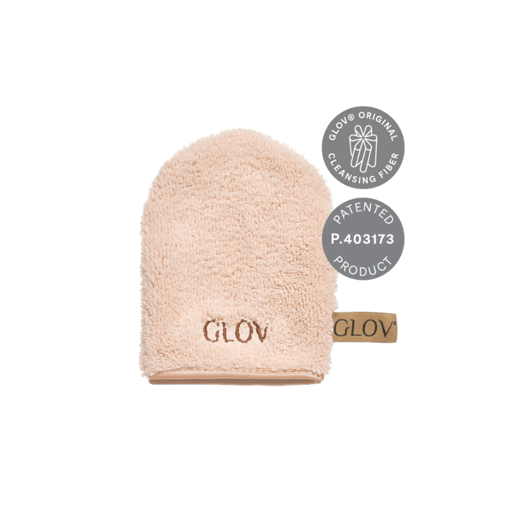 Water-Only Makeup Remover And Skin Cleansing Mitt Very Berry