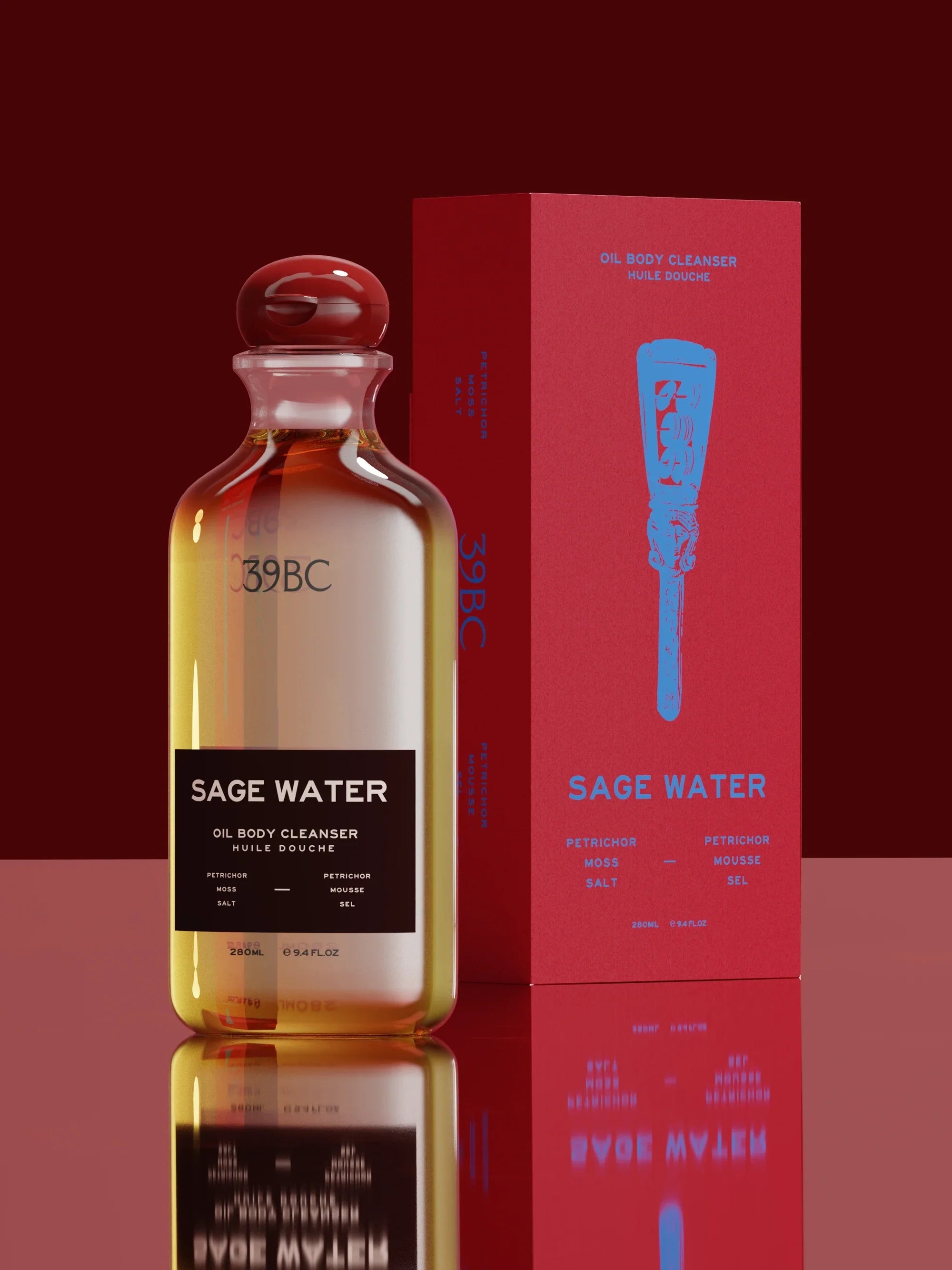 Sage Water Oil Body Cleanser